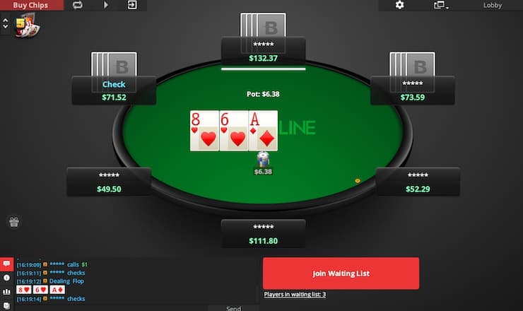BetOnline Poker Cash Game