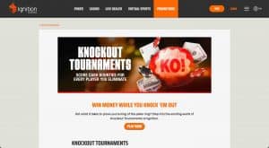 Ignition Knockout Poker Tournament