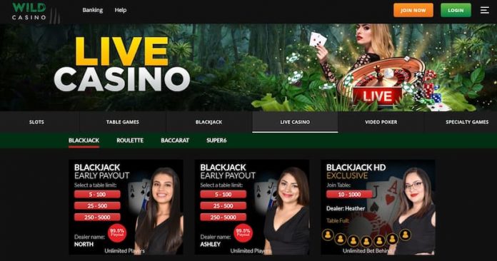 Wild Casino - Best Alabama Online Gambling Site for Specialty Games