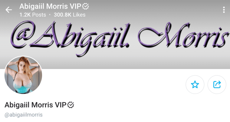 Abigaiil Morris VIP OnlyFans