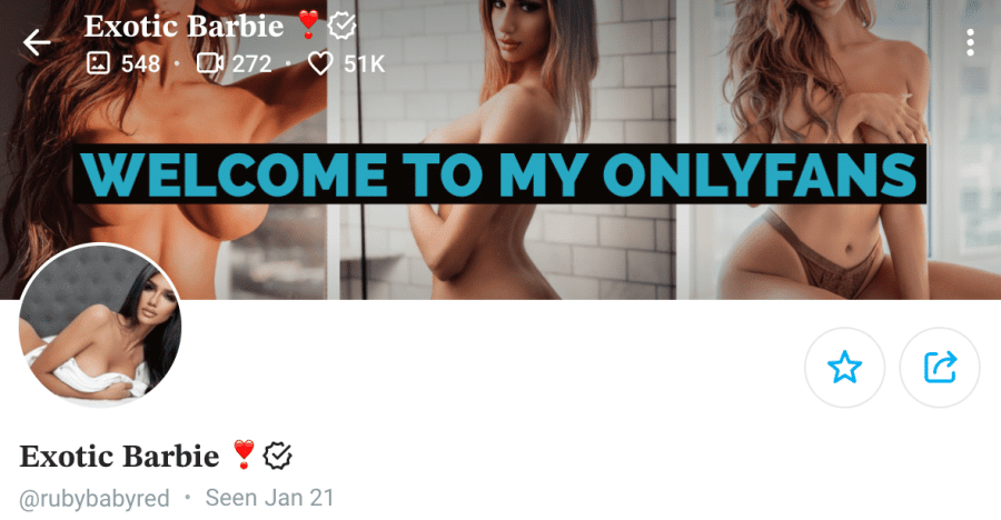 Exotic Barbie OnlyFans