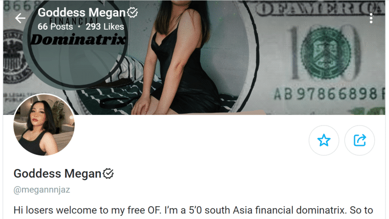 Goddess Megan OnlyFans