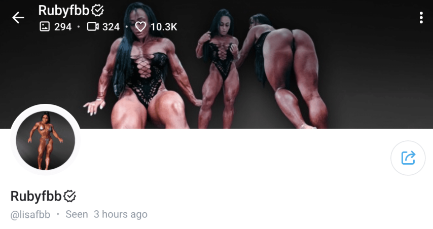 Ruby FBB Muscle OnlyFans