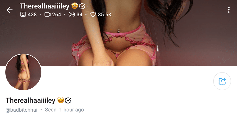the real hailey badbitchhai onlyfans