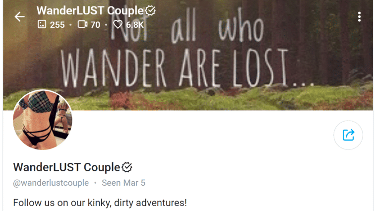 Wanderlust Couple OnlyFans